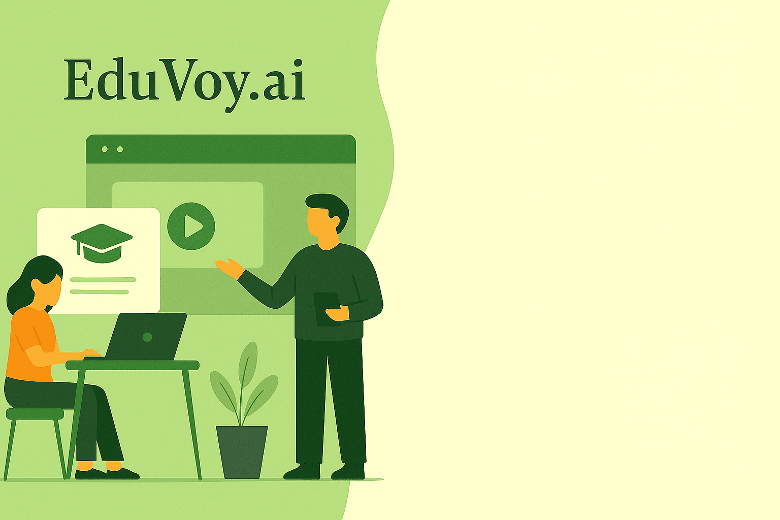 EduVoy Sign Up Page Image